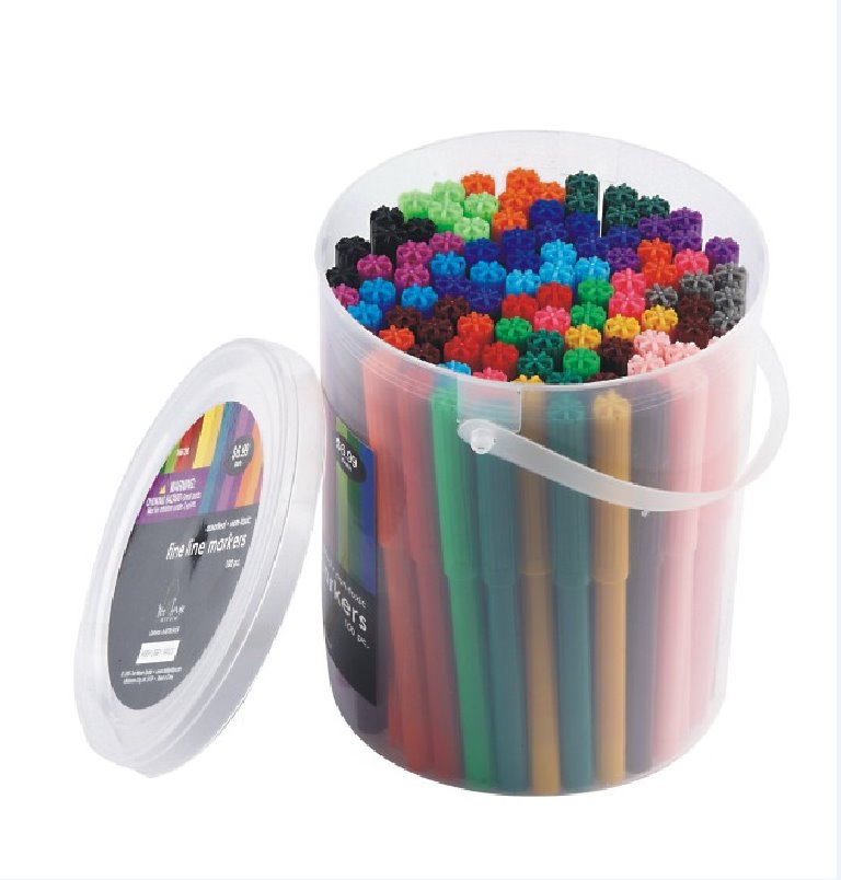 100pcs Barrel Watercolor Pens