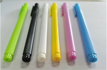 Multi-Functional LED Logo Light Stylus Ball Point Pen with Carabiner and Phone Holder / Opener