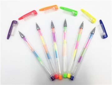 Rainbow Gel Pen